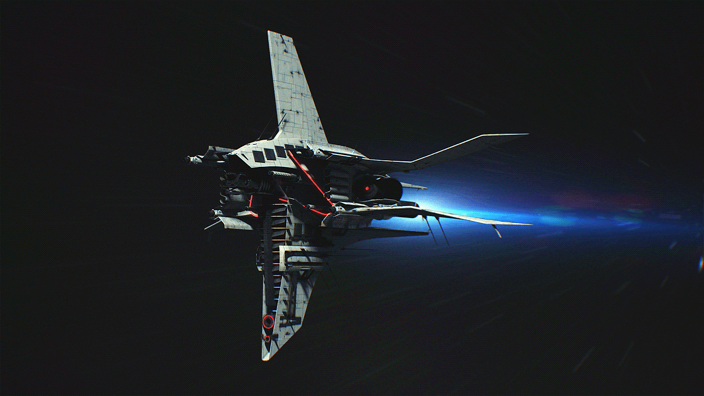 fighter，Appearance design，future，Mechanical sense，product design，