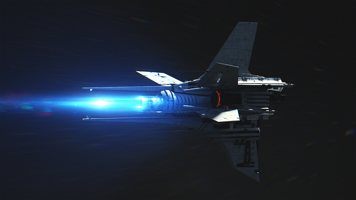 fighter，Appearance design，future，Mechanical sense，product design，
