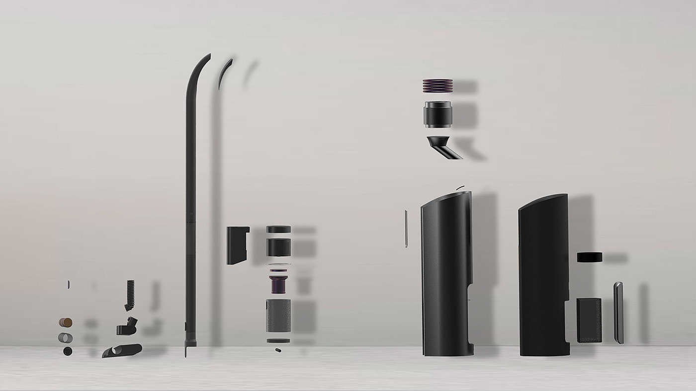 intelligence，Vacuum cleaner，Appearance design，product design，