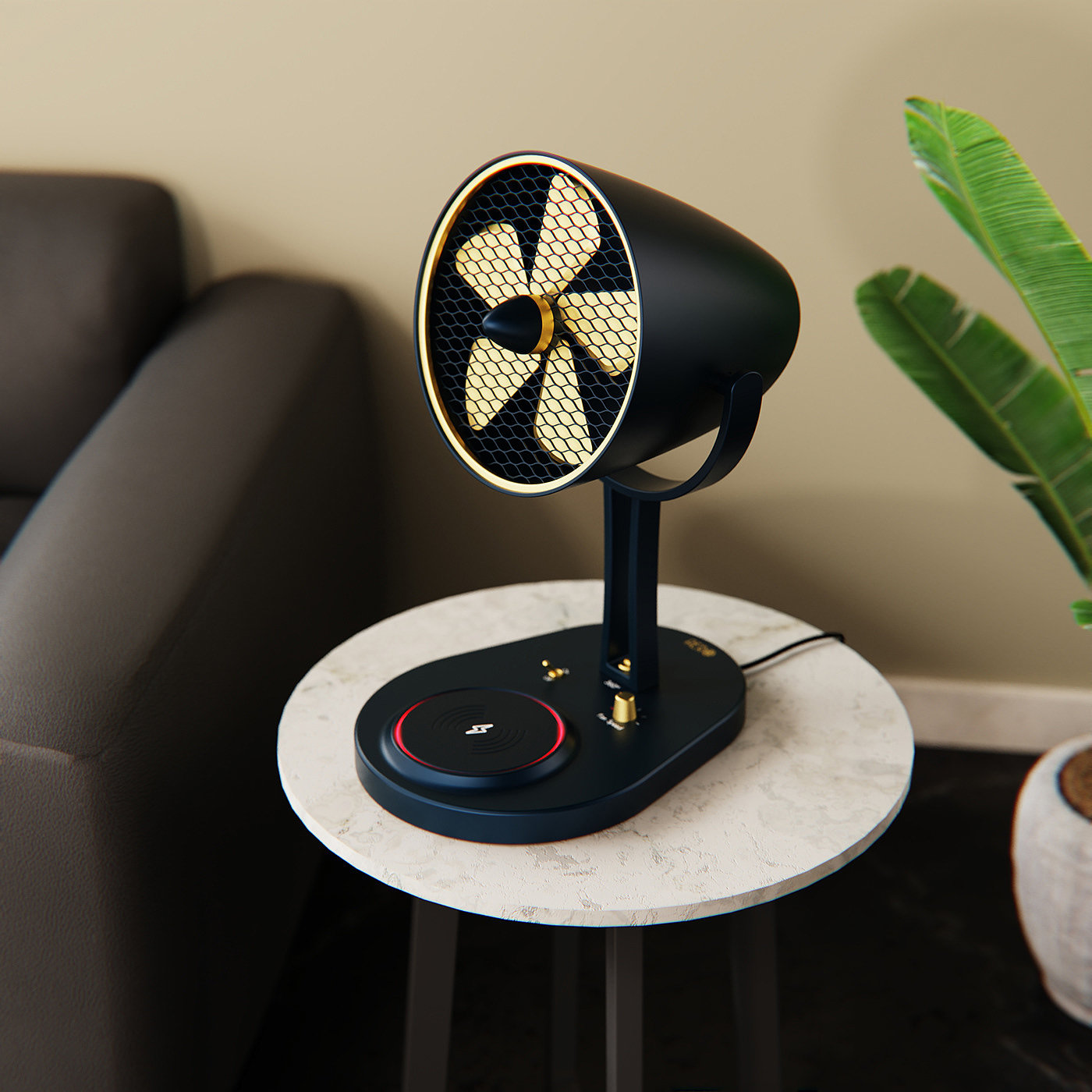 wireless charger ，Appearance design，electric fan，product design，