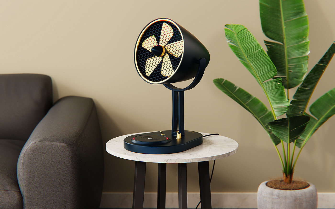 wireless charger ，Appearance design，electric fan，product design，