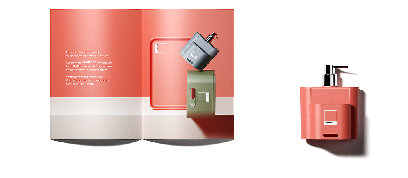 Coza，PANTONE™，Print catalogue，poster，