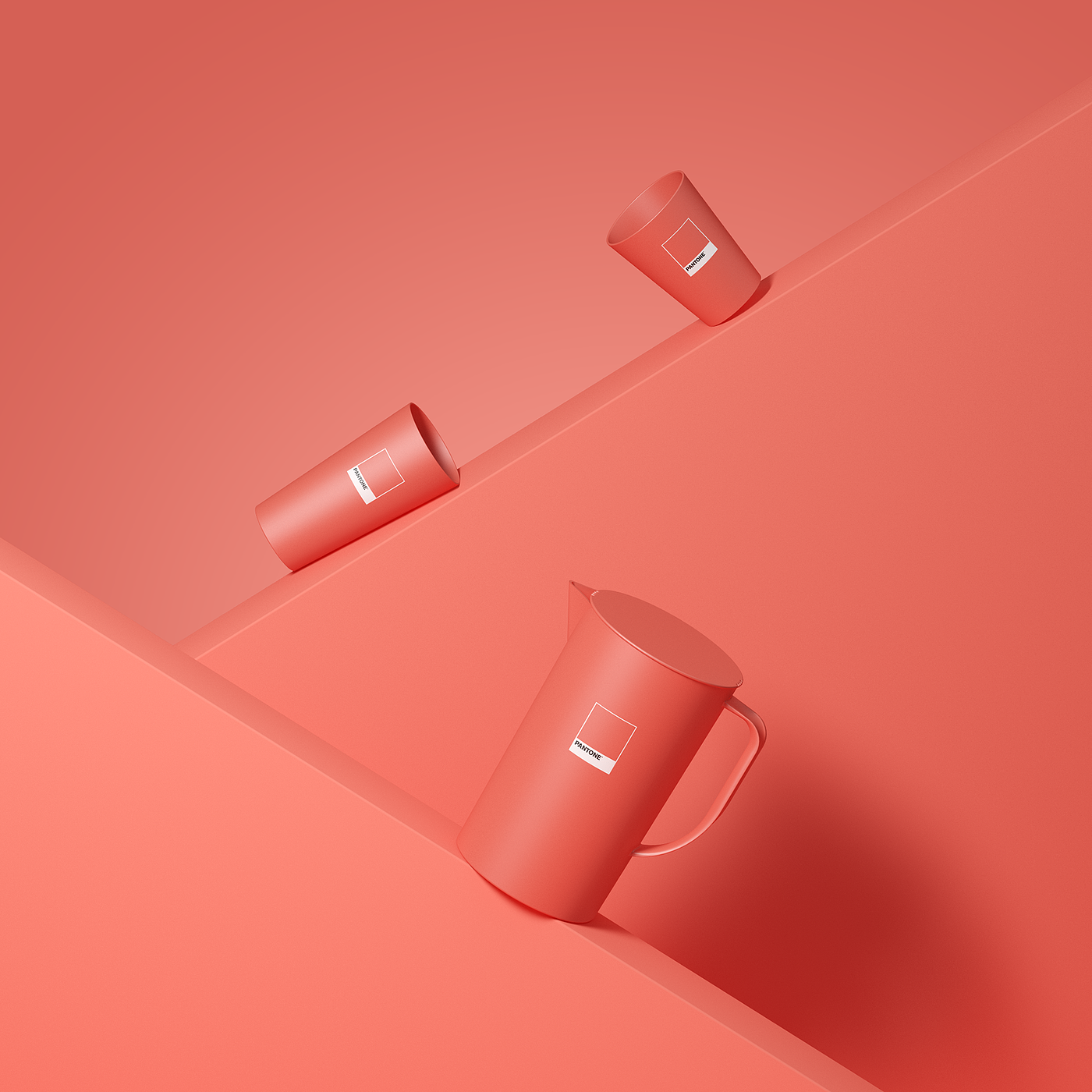 Coza，PANTONE™，Print catalogue，poster，