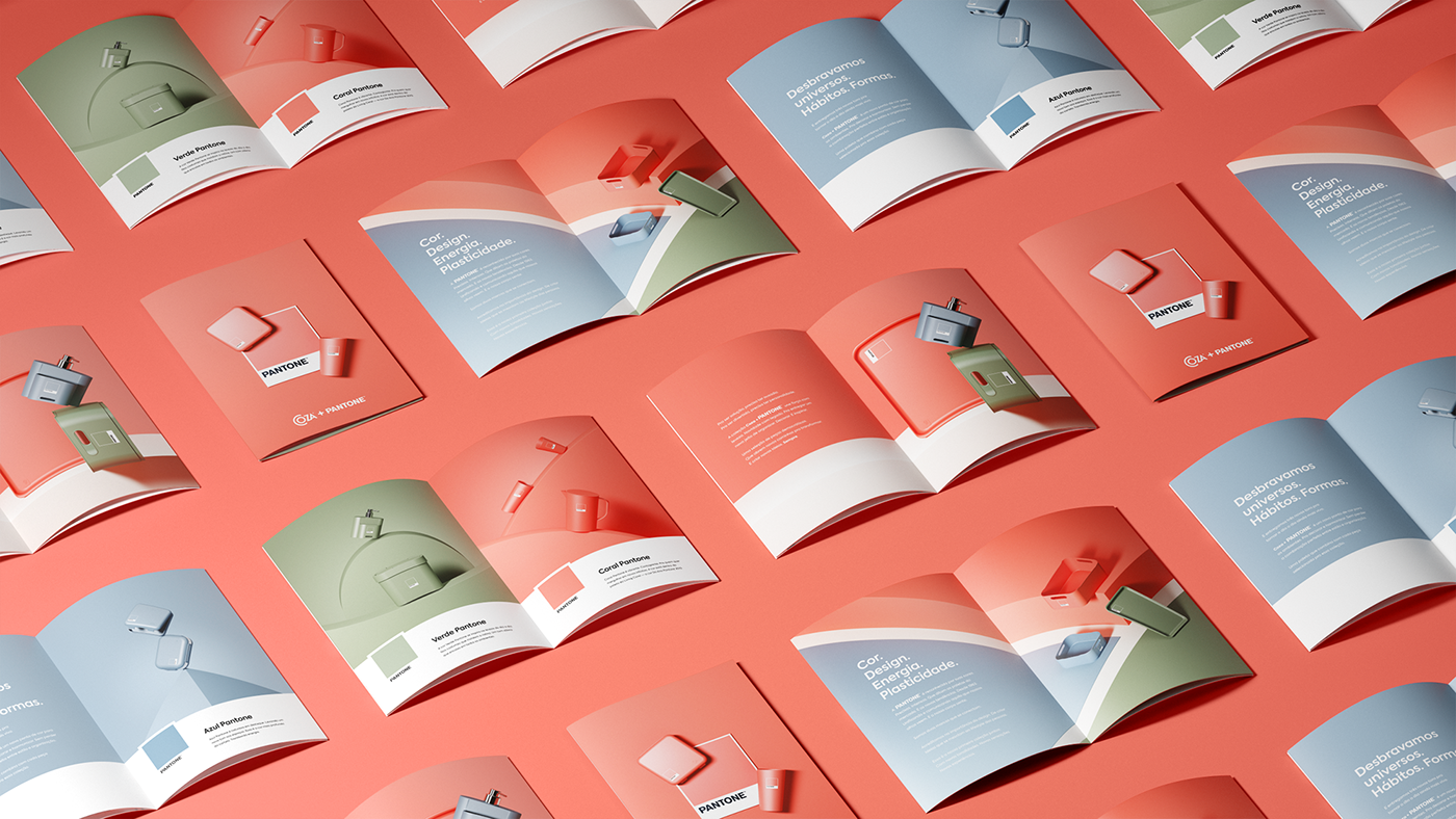 Coza，PANTONE™，Print catalogue，poster，