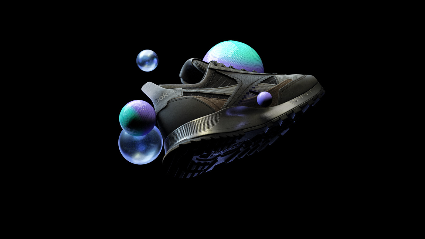 sneakers，Retro，3d，