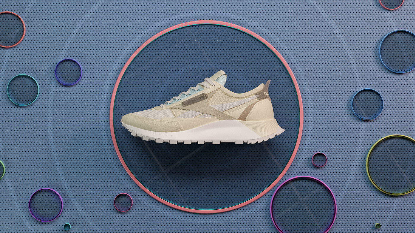 sneakers，Retro，3d，
