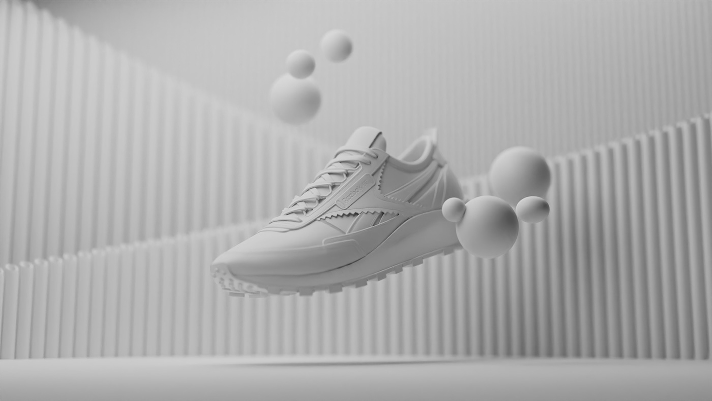 sneakers，Retro，3d，