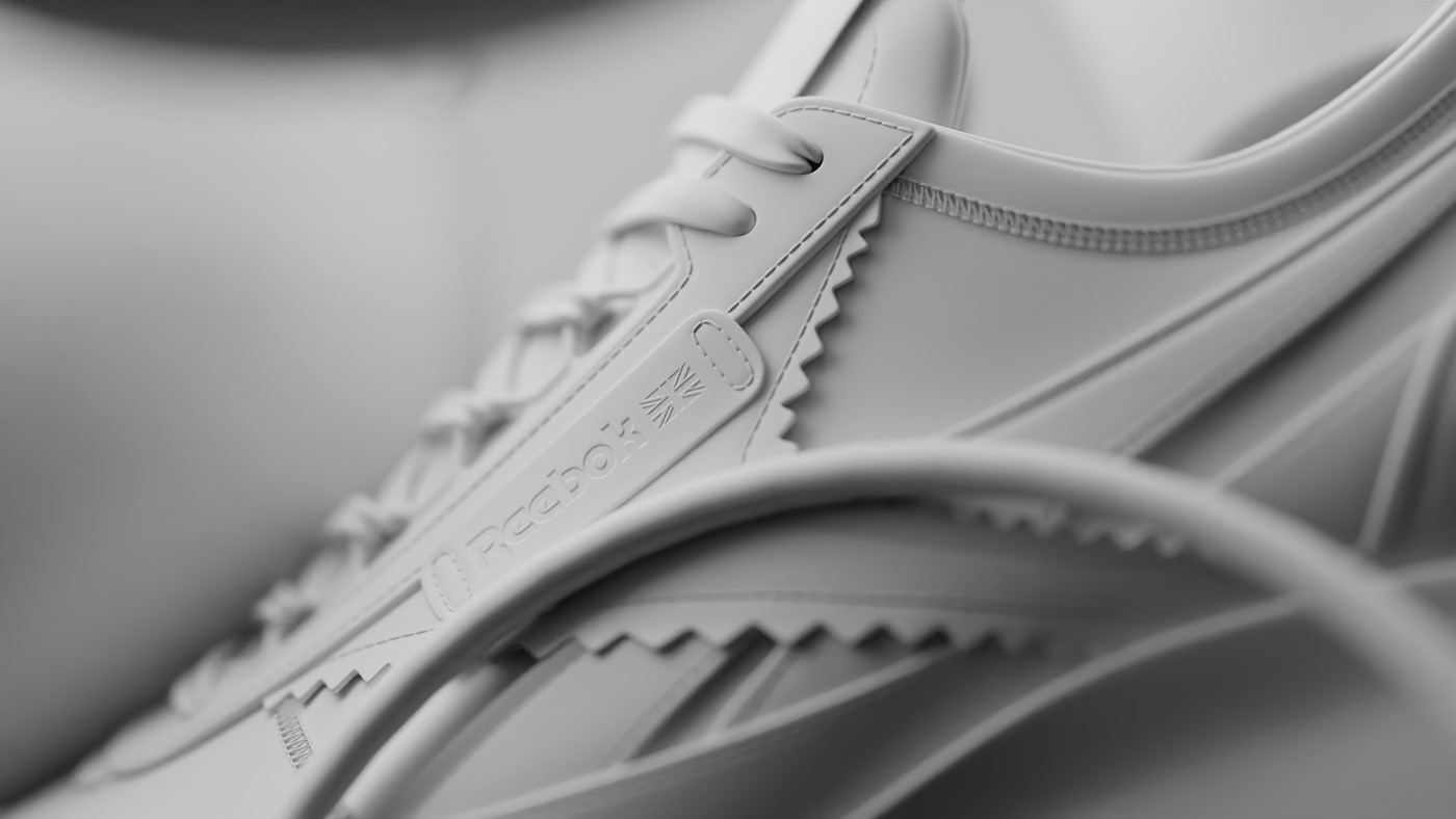 sneakers，Retro，3d，