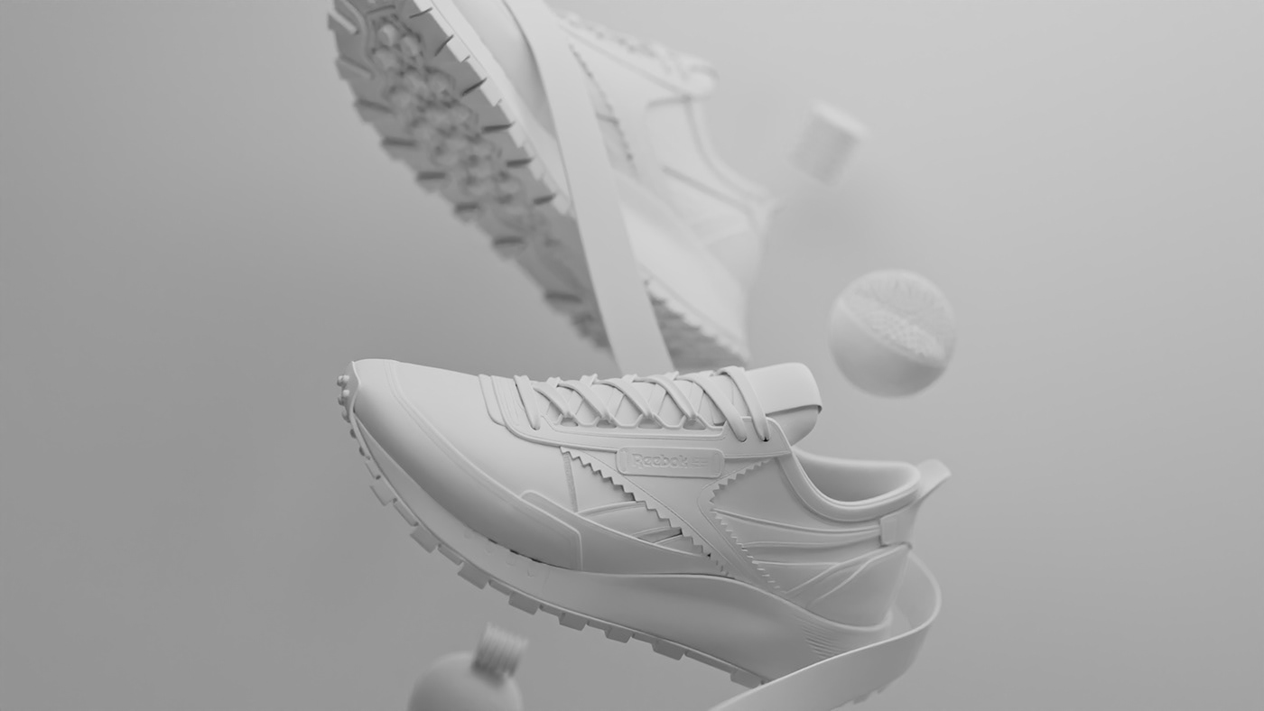 sneakers，Retro，3d，
