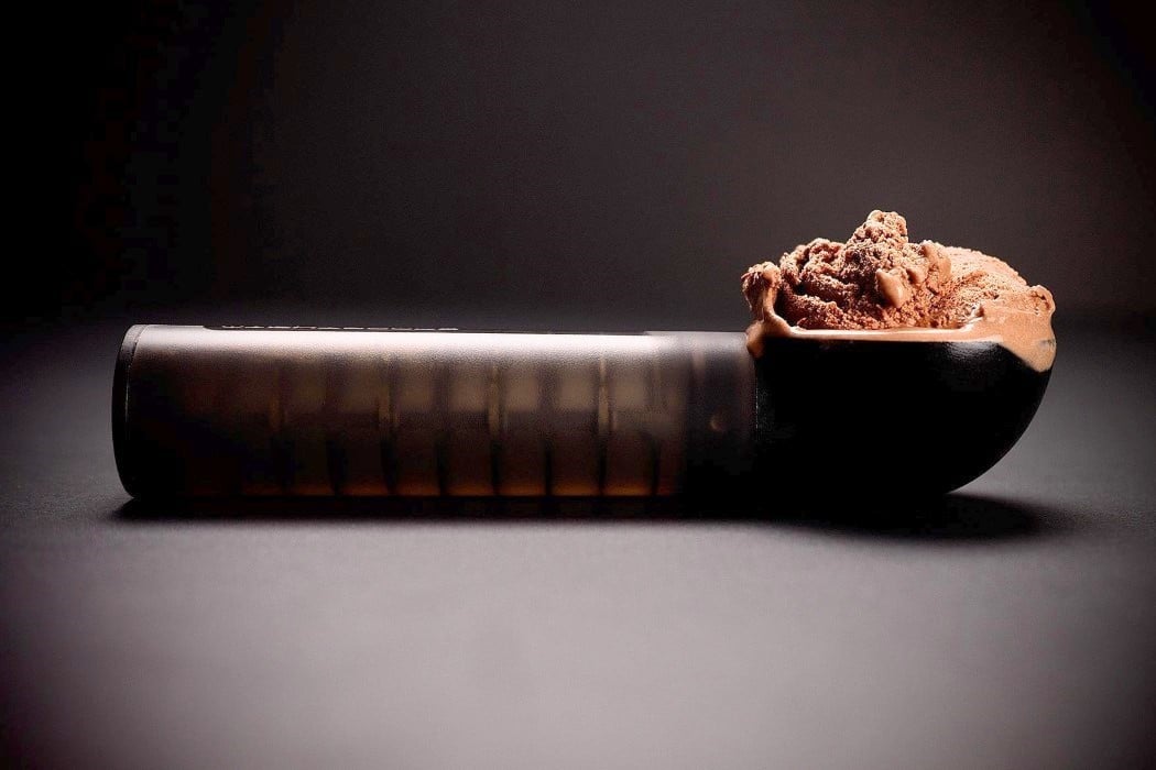 Spoon，Thermal conductive alloy，Minimalism，Ice cream spoon，