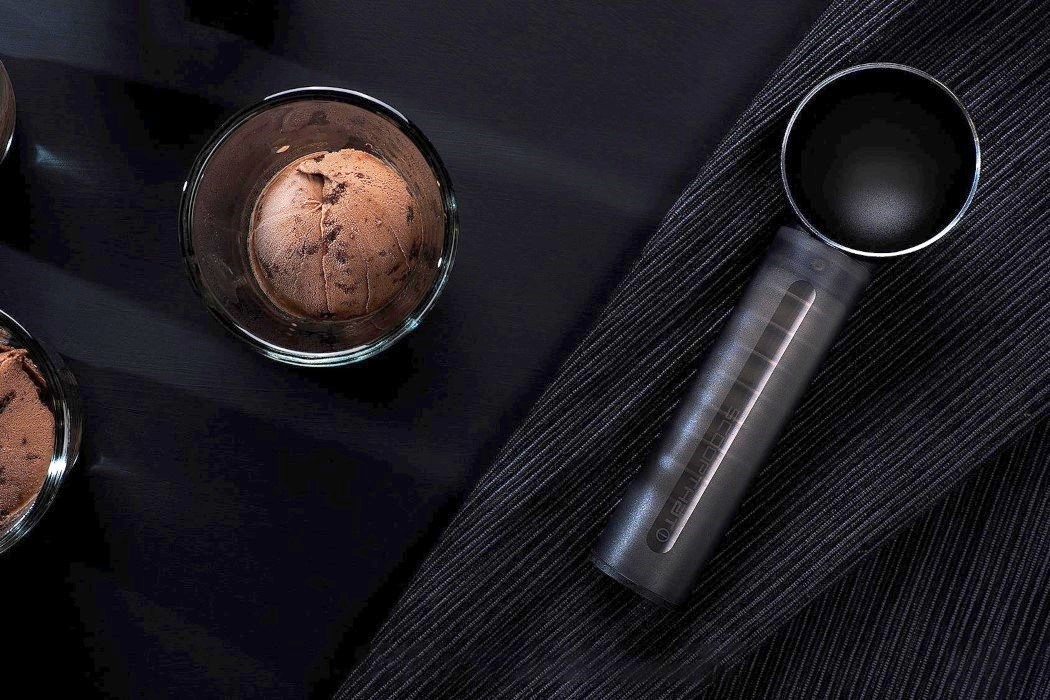 Spoon，Thermal conductive alloy，Minimalism，Ice cream spoon，