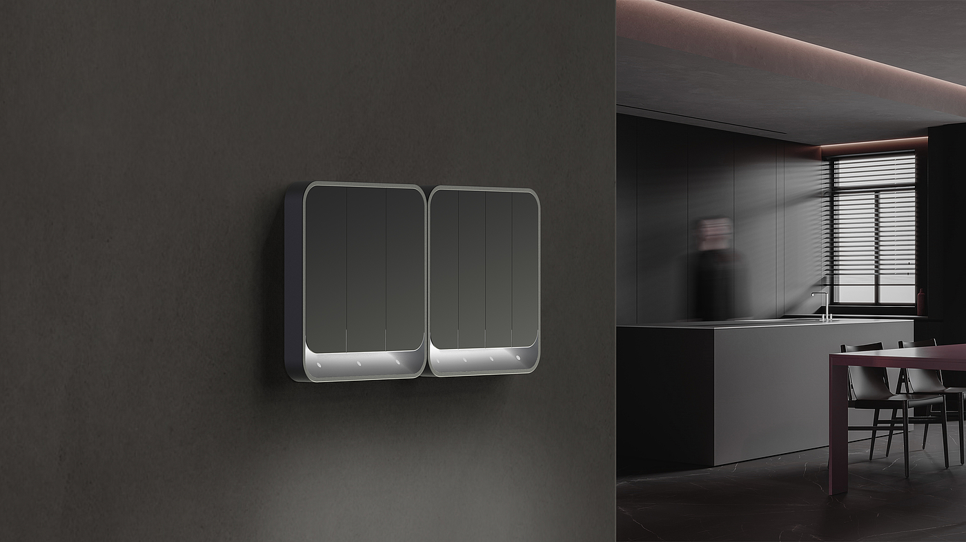 Smart Home, Switch, Central Control Screen，