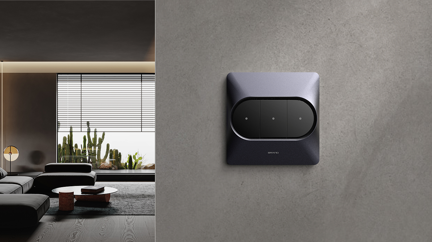 Smart Home, Switch, Central Control Screen，