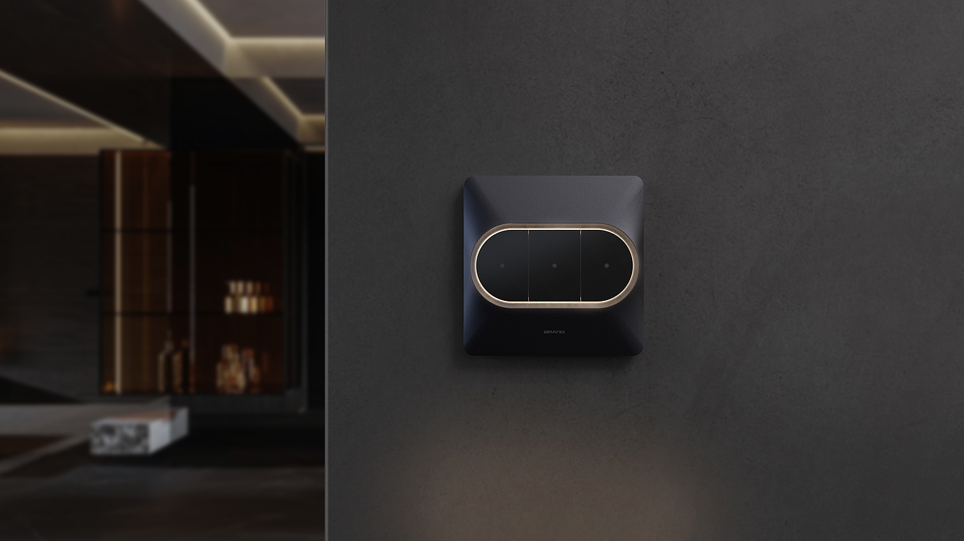 Smart Home, Switch, Central Control Screen，