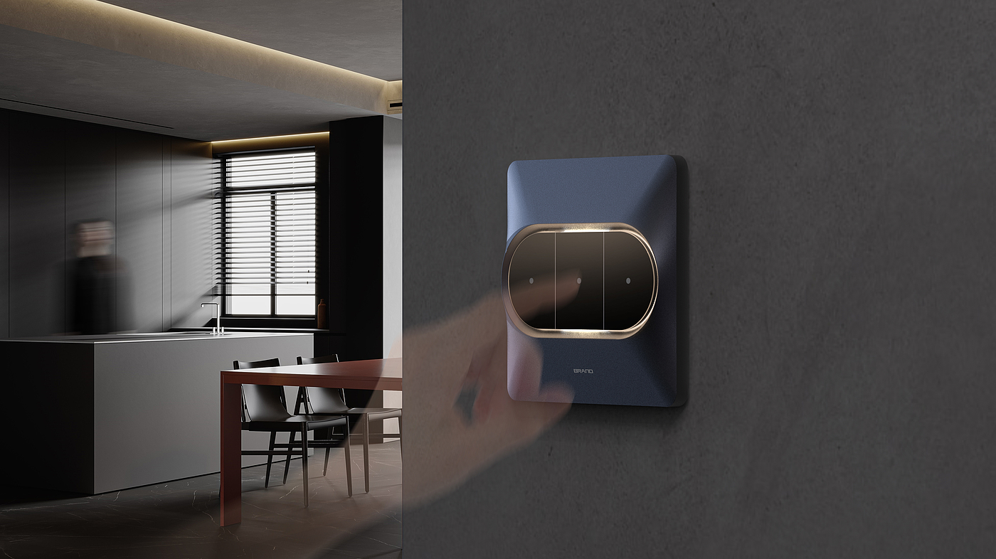 Smart Home, Switch, Central Control Screen，
