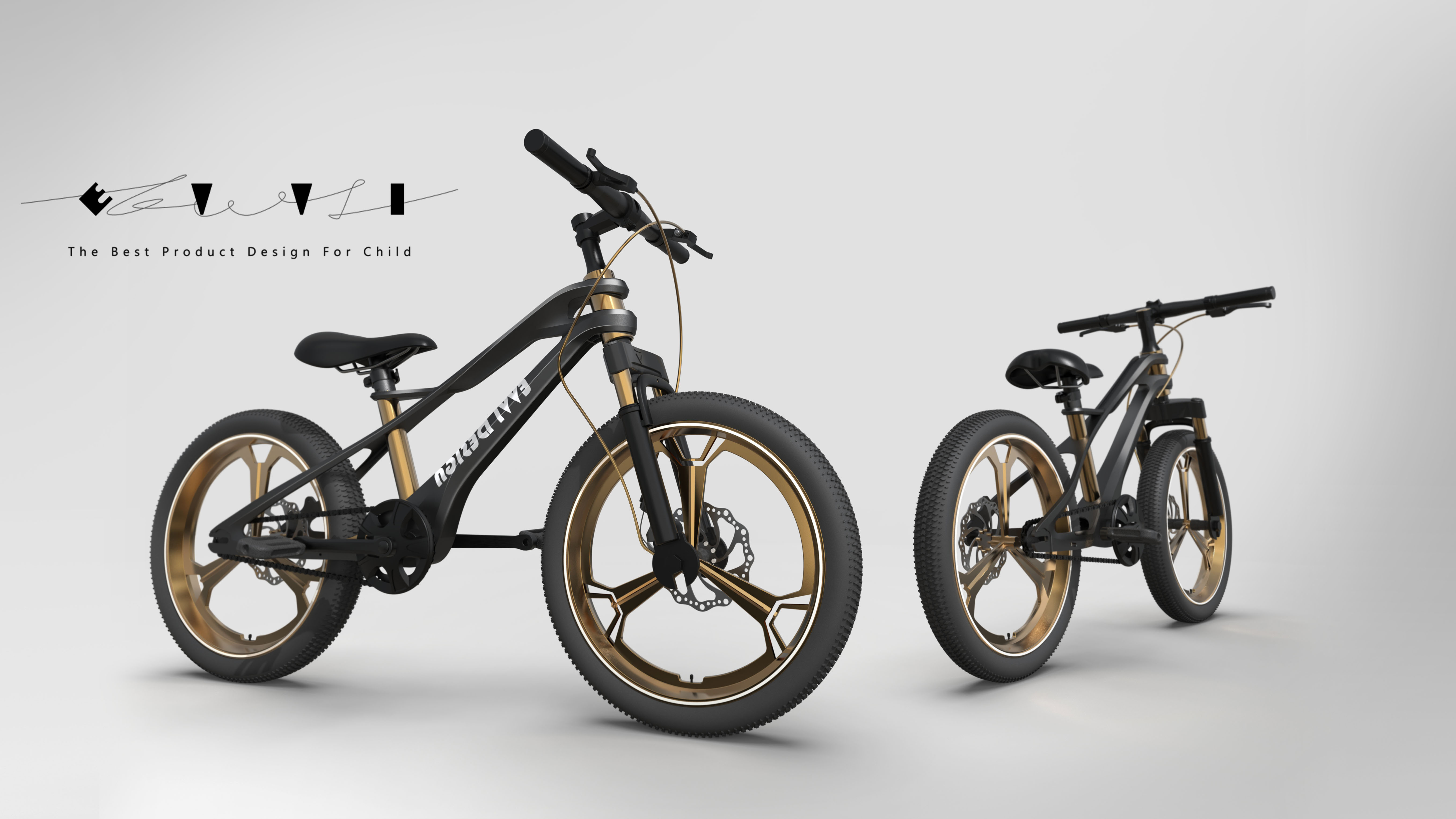 Bicycle，Children bicycle，Stroller，magnesium alloy，Frame，