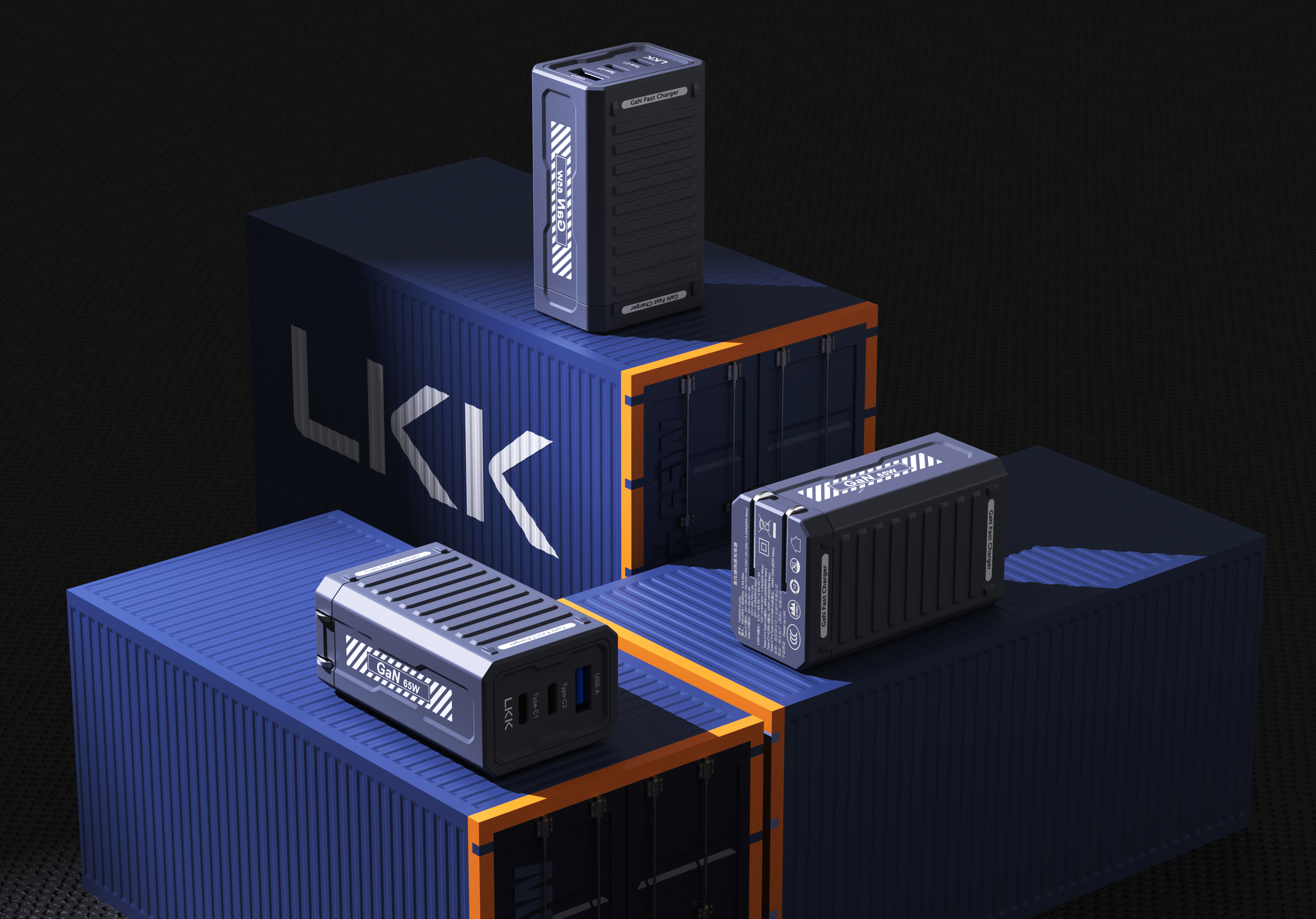 Charger，Gallium nitride fast charger，