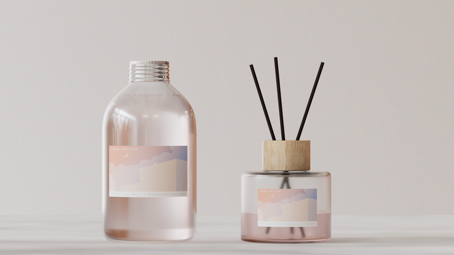 Aromatherapy，Secret love，packing design，dusk，packing，Graphic Artist Designer，Original design，