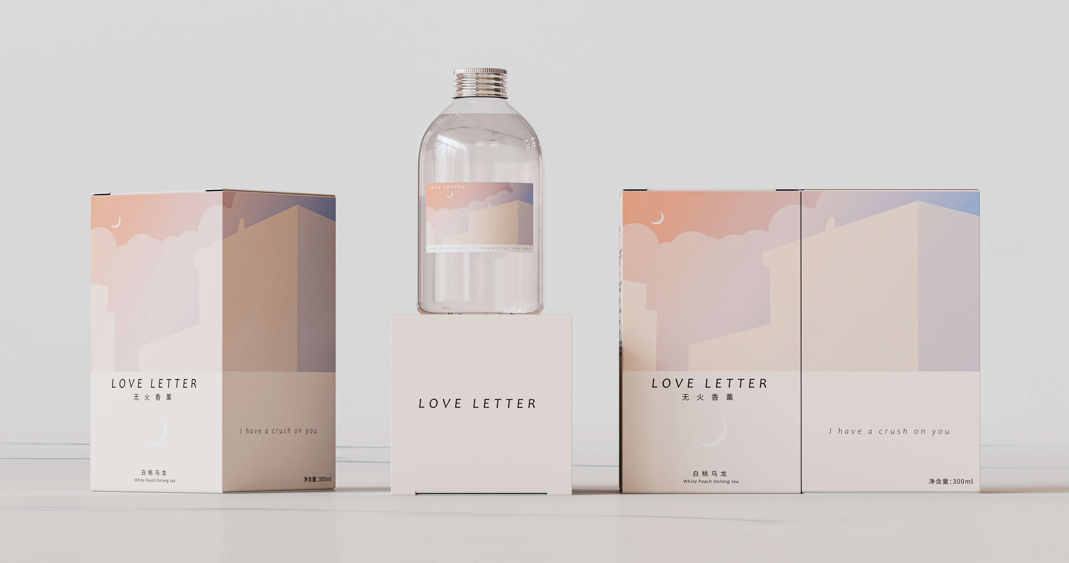 Aromatherapy，Secret love，packing design，dusk，packing，Graphic Artist Designer，Original design，