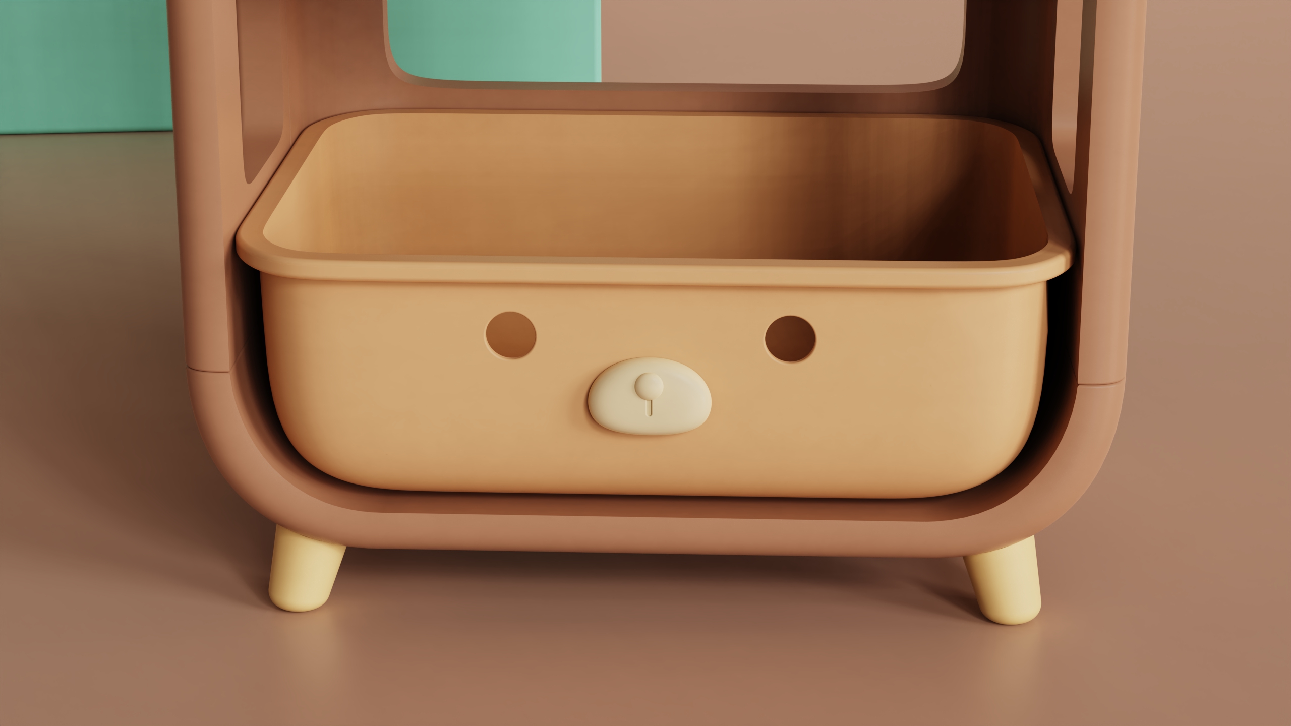 Storage rack，children，Cartoon，Simplicity，
