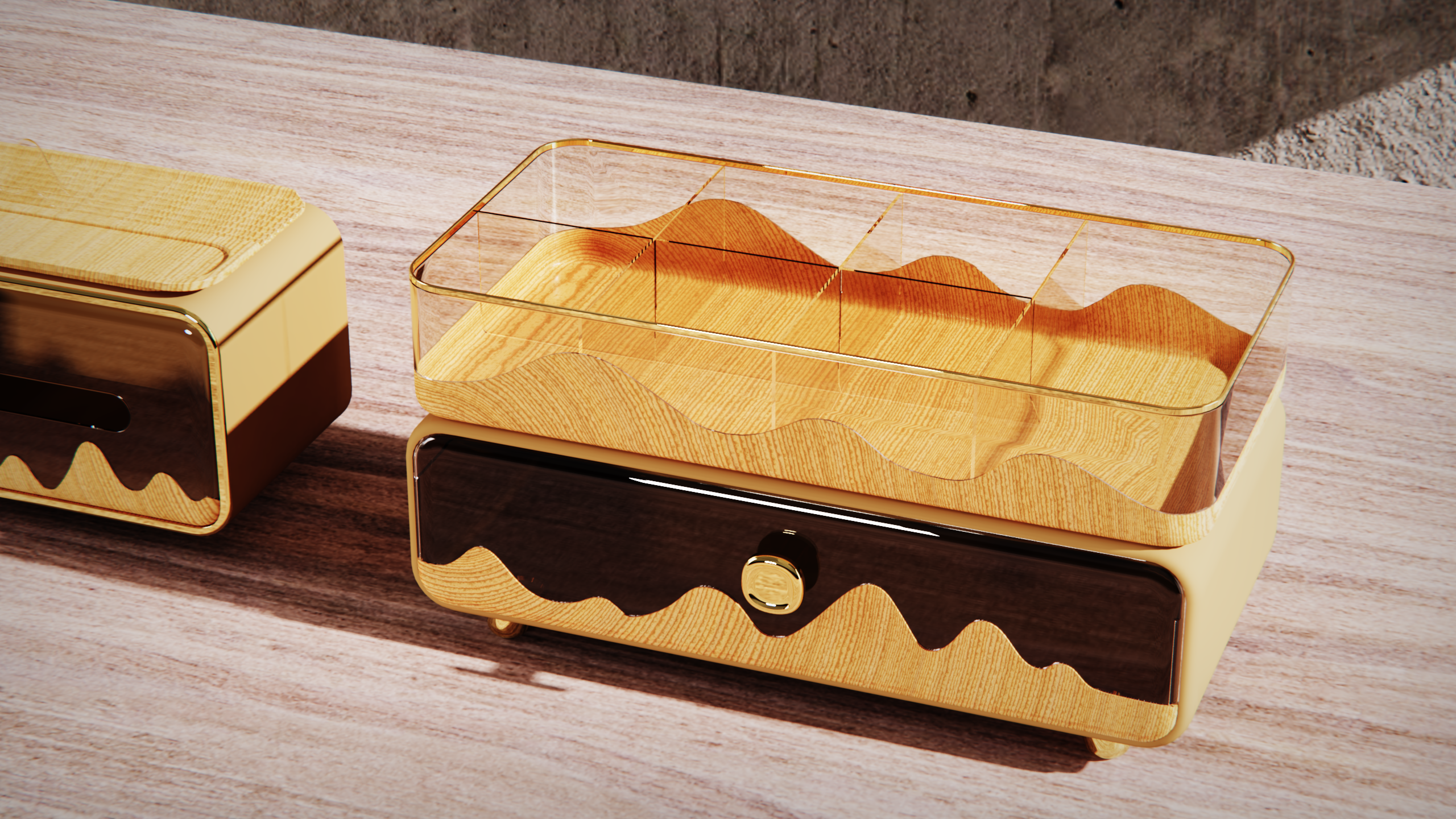 Desktop storage，Simplicity，arrangement，storage box，