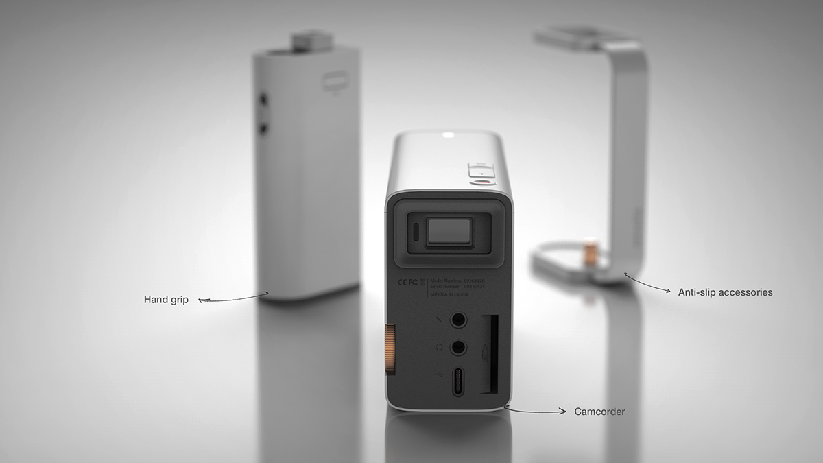 Minolta XL-400N，video camera，Digital，electronic product，