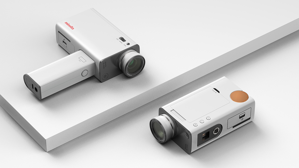 Minolta XL-400N，video camera，Digital，electronic product，