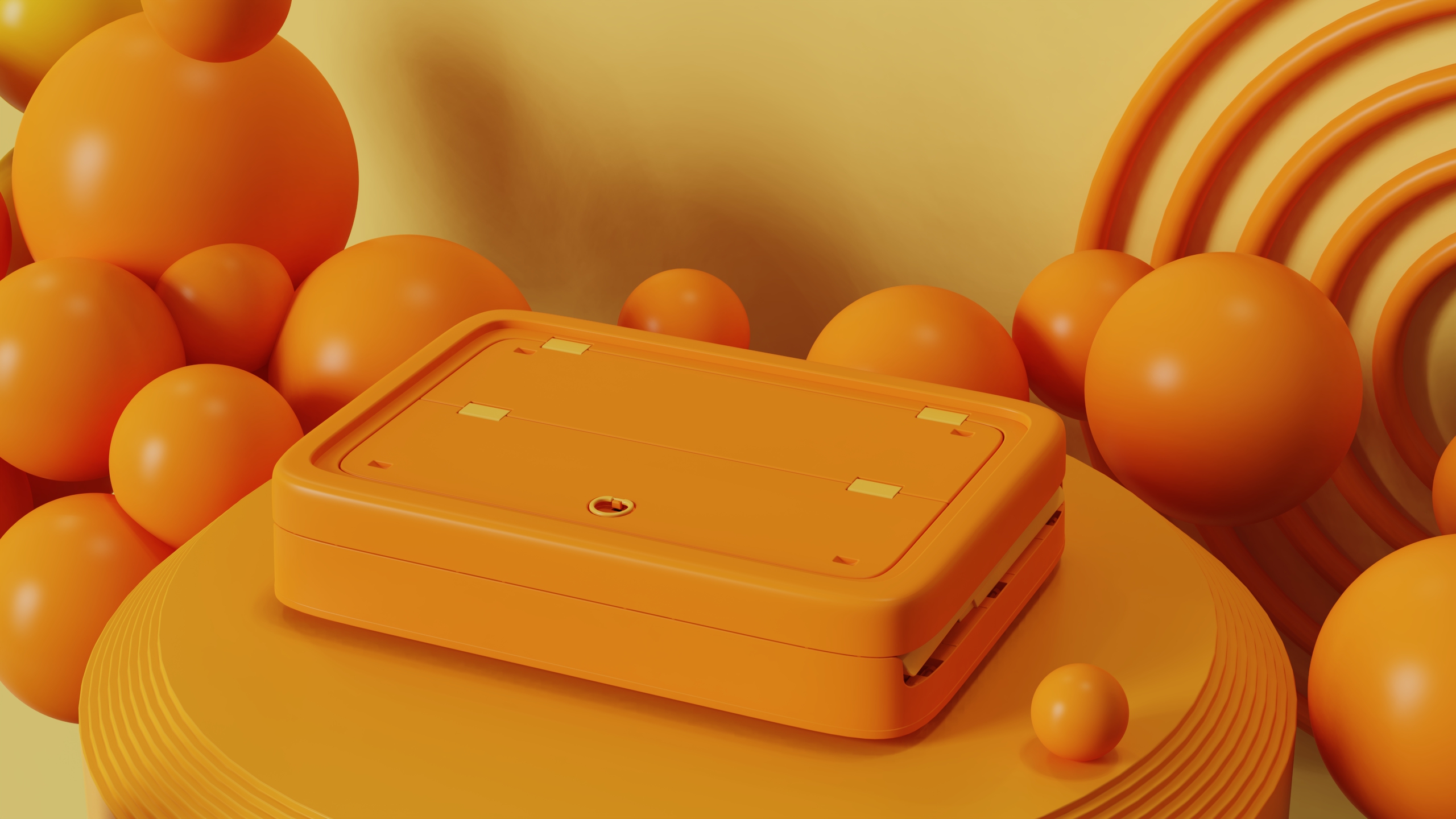 Cartoon，duck，Folding box，Storage box，