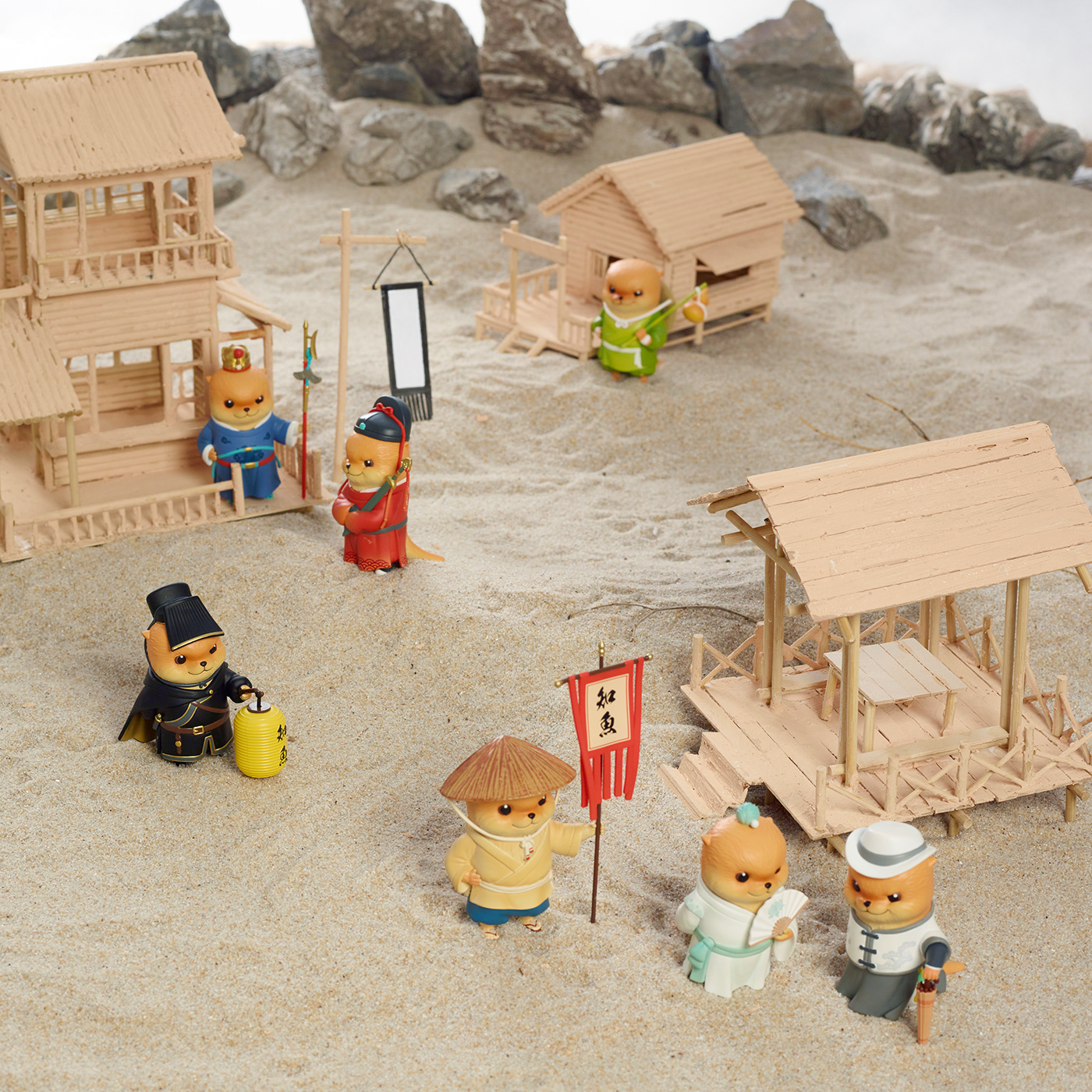 Mr. Otter WUXIA，series，character，toy，IP Design，Toys，Garage Kit，