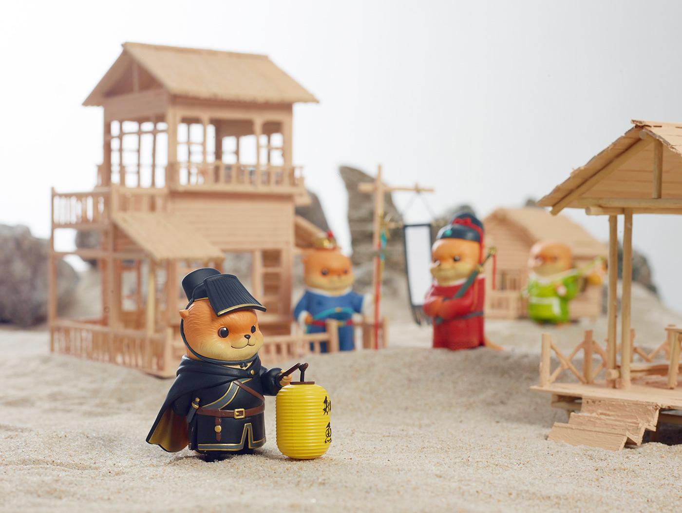 Mr. Otter WUXIA，series，character，toy，IP Design，Toys，Garage Kit，