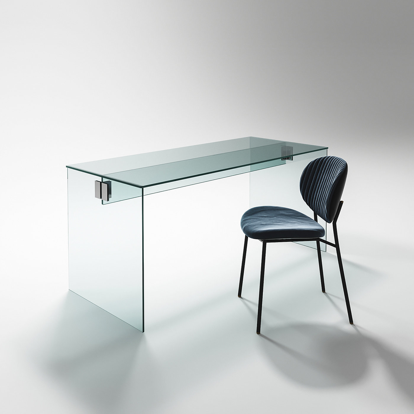 桌子，玻璃，干净，透明，