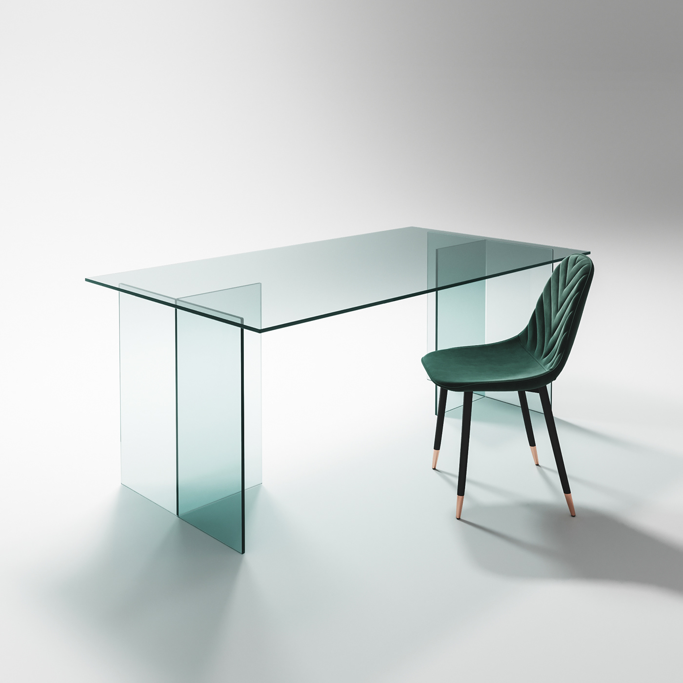 Table，Glass，clean，transparent，