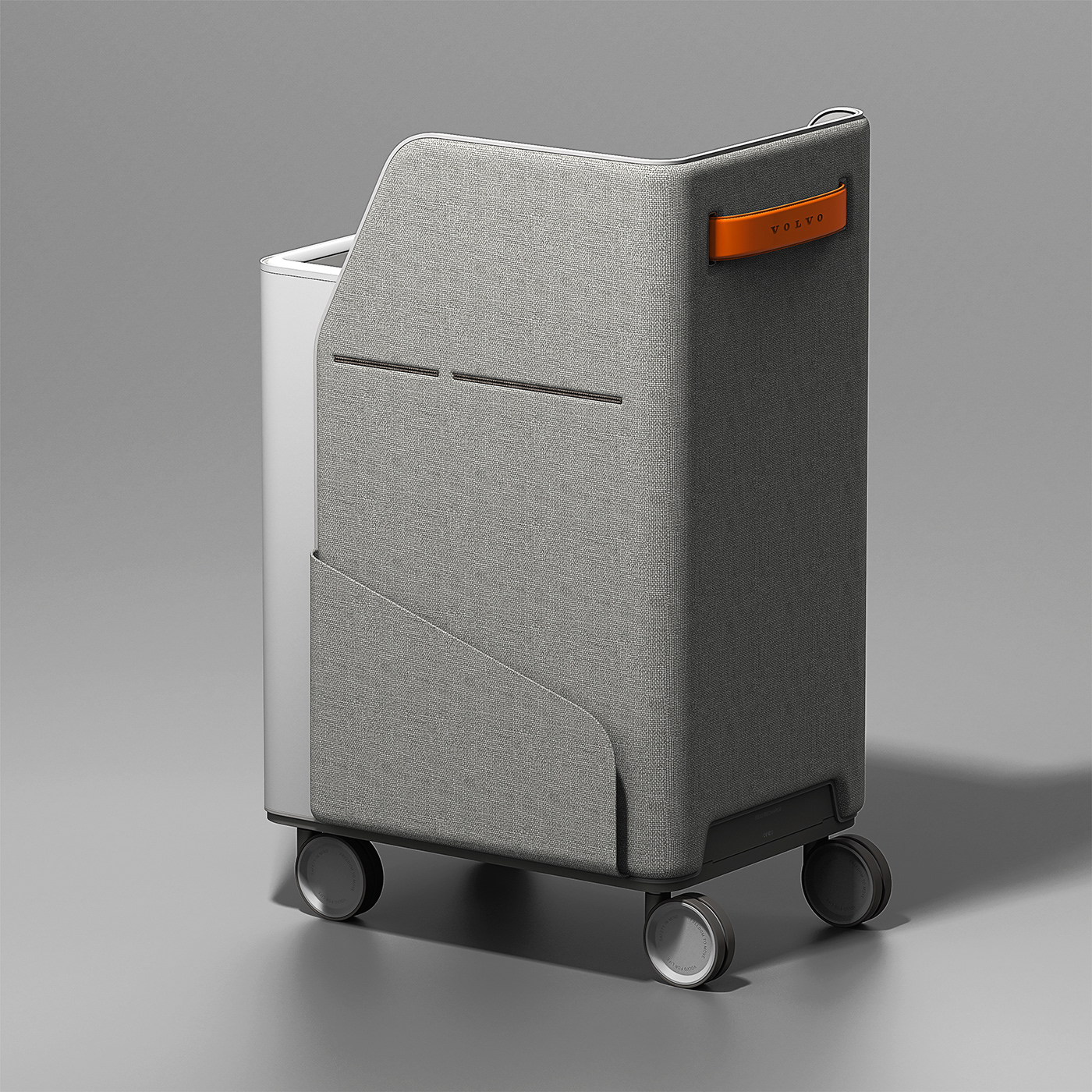 Volvo，convenient，product design，Appearance design，intelligence，wheelbarrow，life，family，