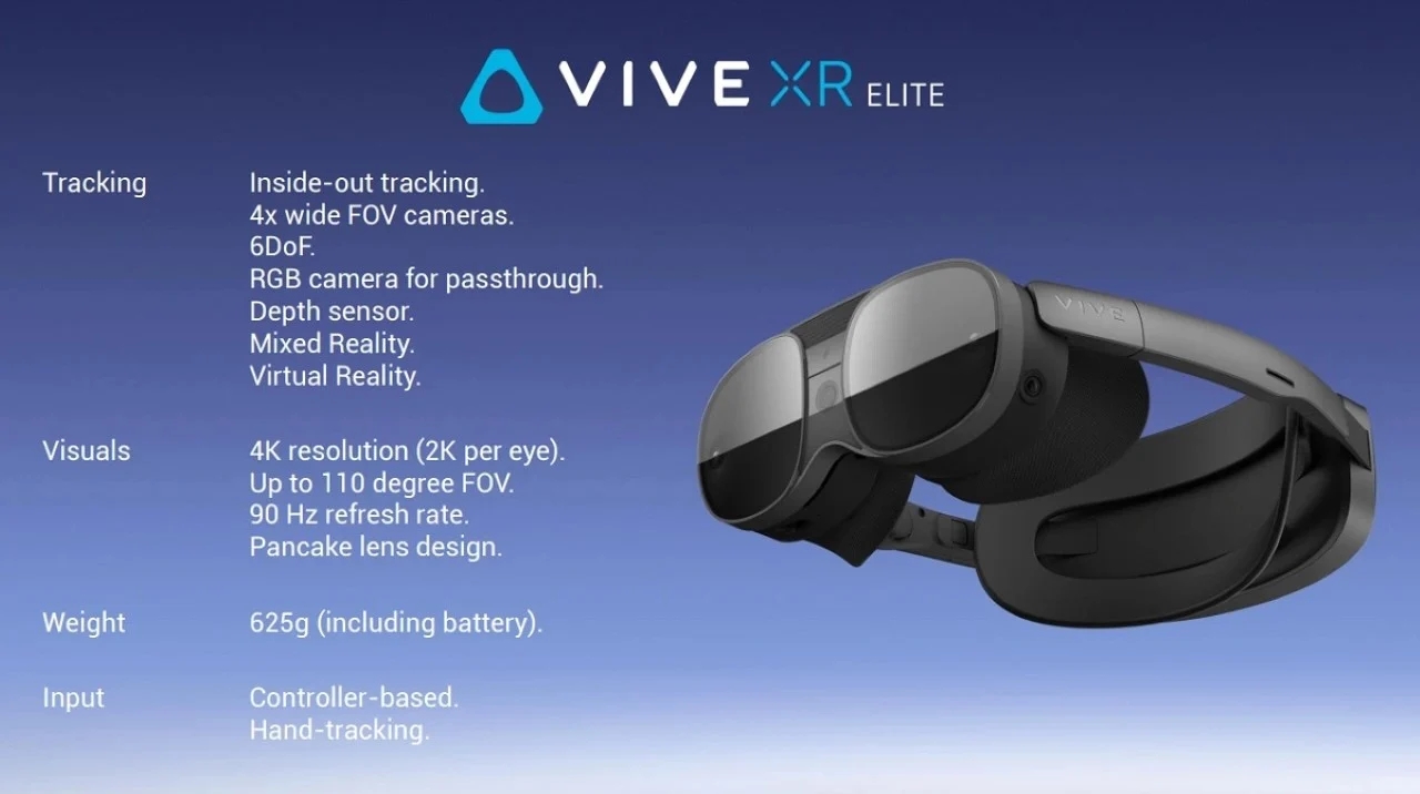 Vive XR Elite，htc，Digital，Electronic equipment，