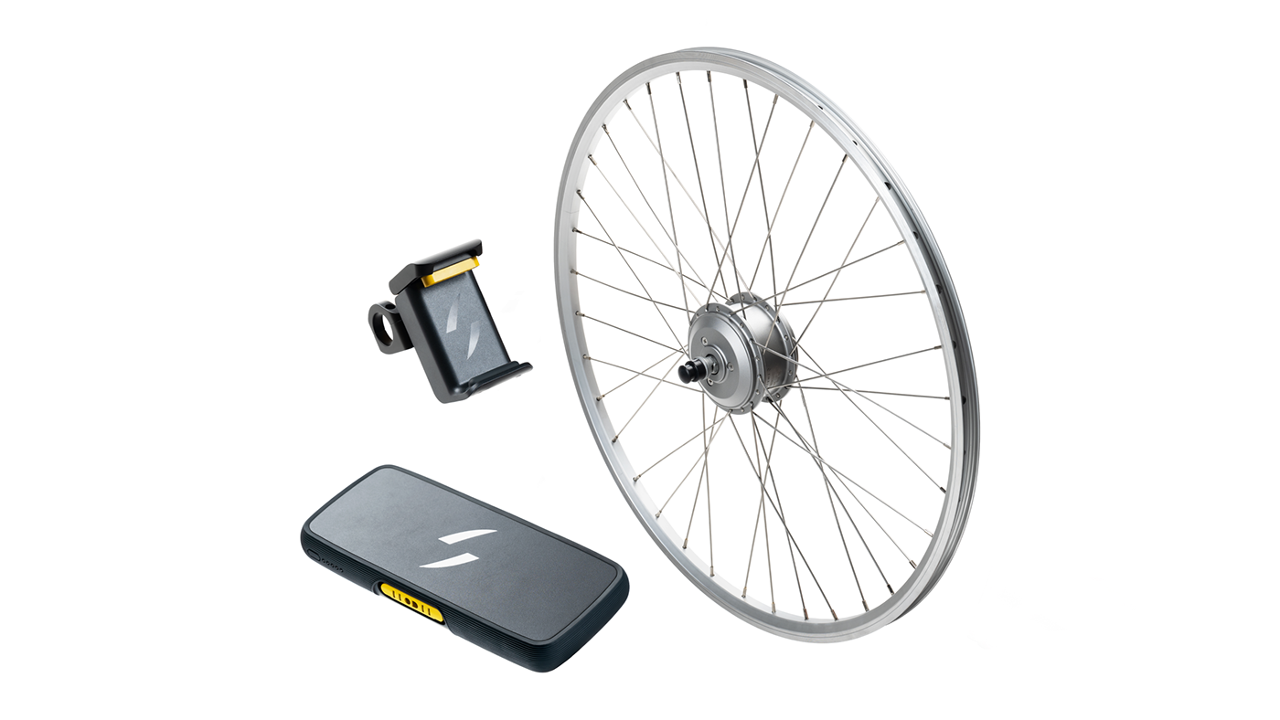 Electric bicycle，Swytch，Bicycle，vehicle，industrial design，