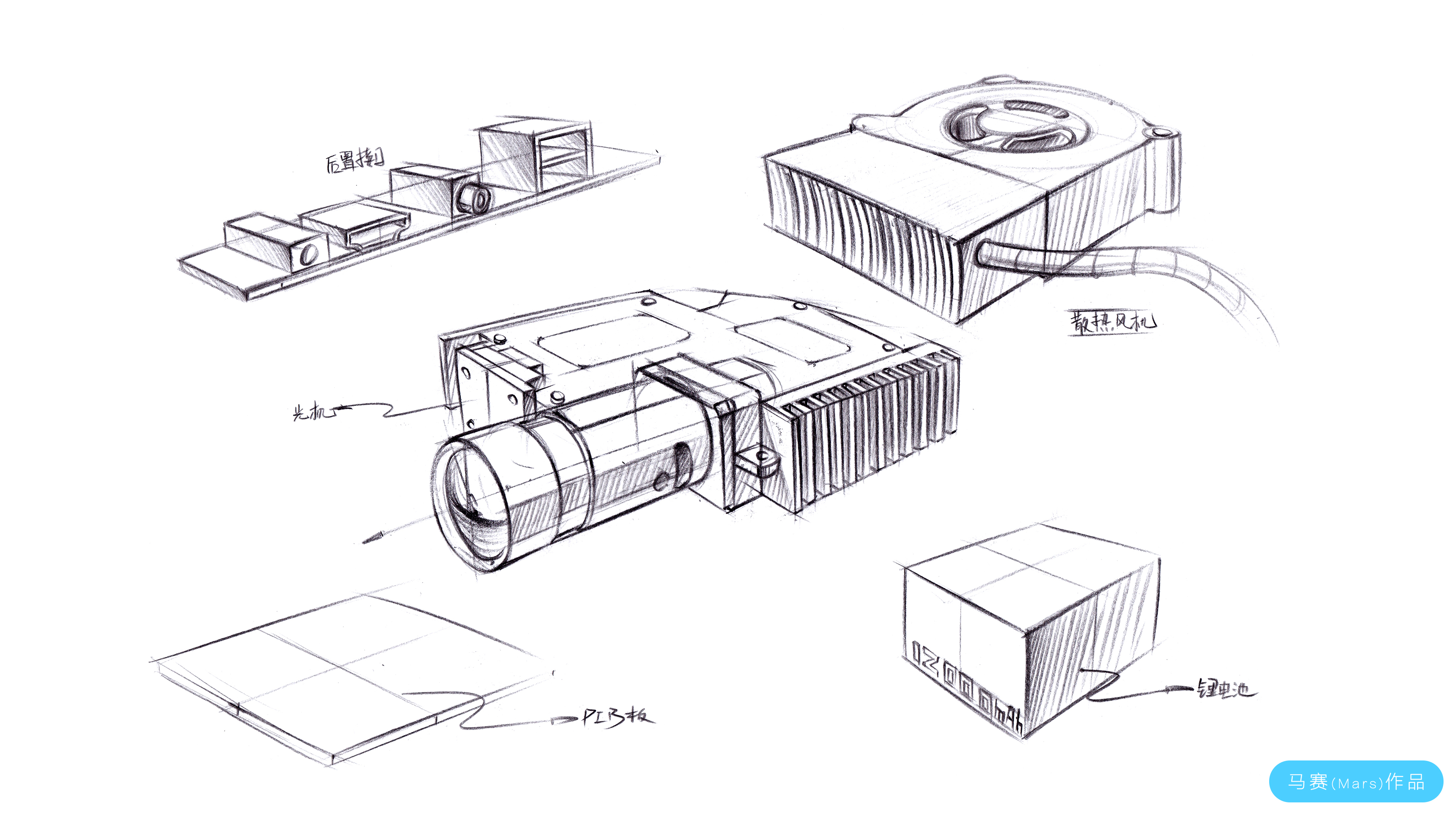 深度解析微型投影儀從草圖構思到產品實現馬賽mars