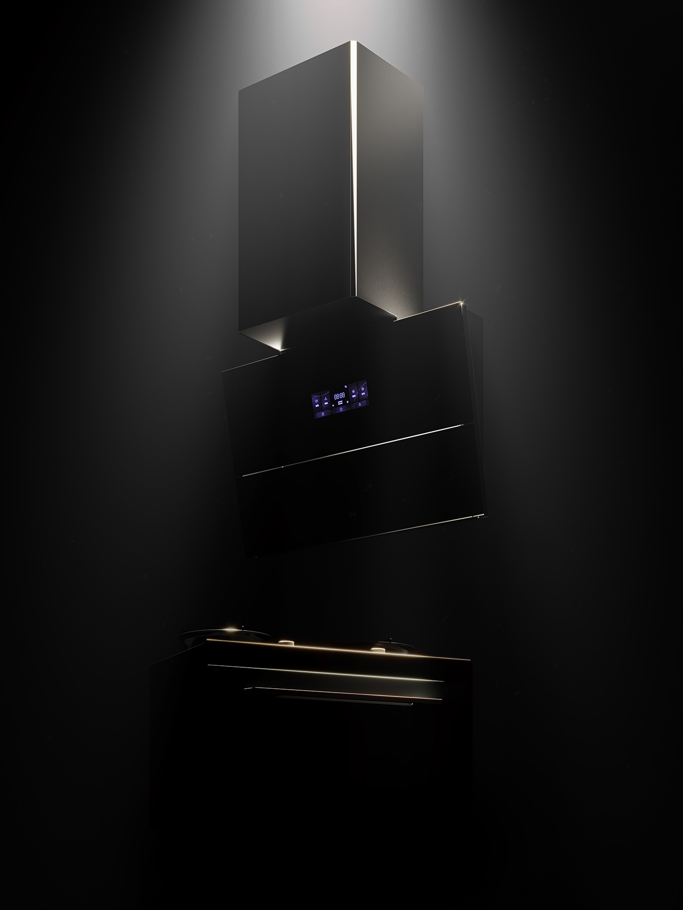 3d，cgi，industrial design，kitchen，High-end kitchen，Model，visualization，