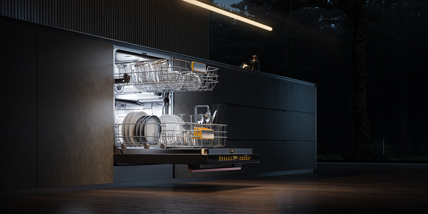 3d，cgi，industrial design，kitchen，High-end kitchen，Model，visualization，