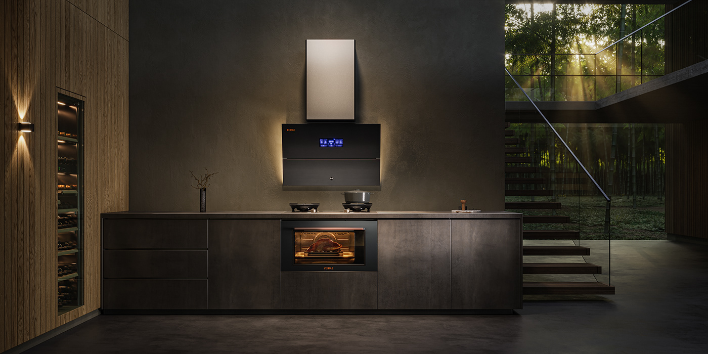 3d，cgi，industrial design，kitchen，High-end kitchen，Model，visualization，