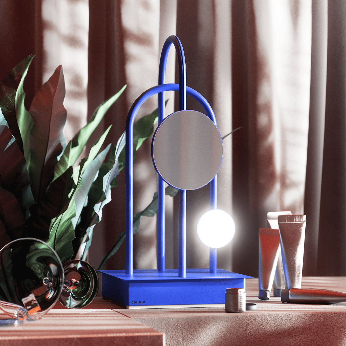 3d，c4d，cg，product，lamp，lamp，Claw，