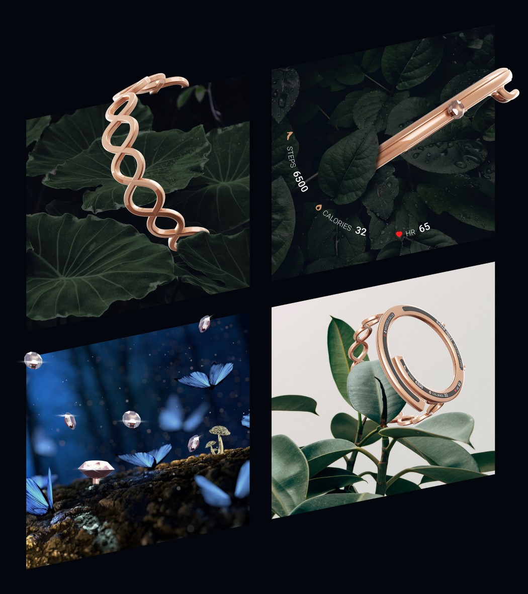 wearable devices ，Intelligent Watch，Jewellery，product design，Wearable ，Design，Digital intelligence，