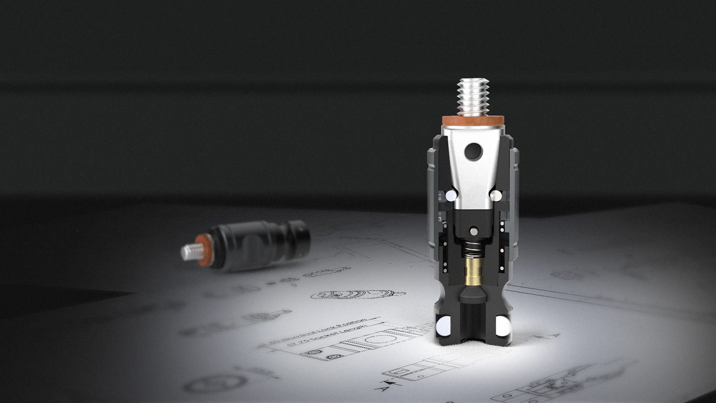 industrial design，product design，Connection system，PCS，Connector，