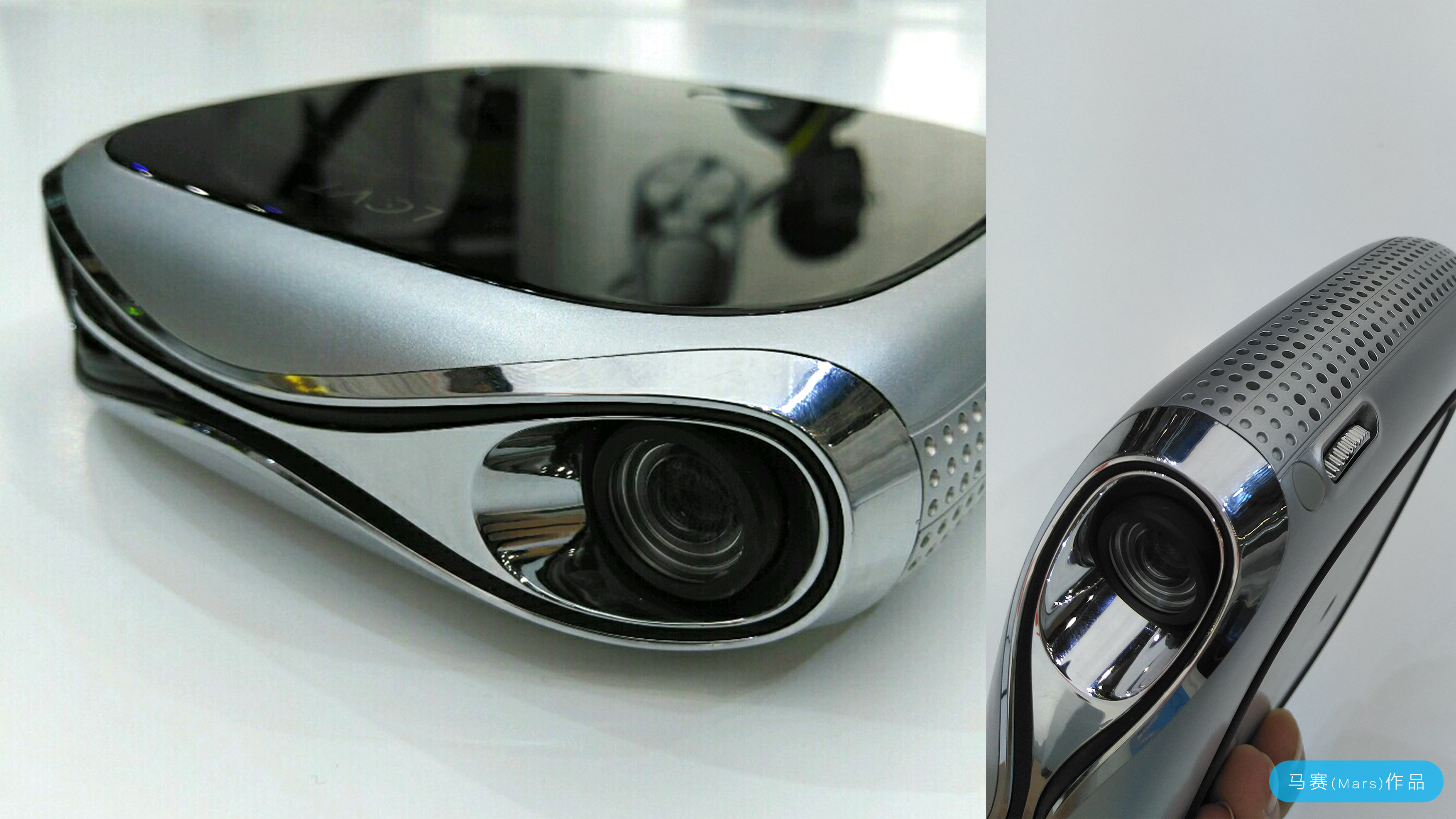 Hand drawn industrial products，Projector，Product renderings，Design Research，Hand drawn products，Hand drawn renderings of products，