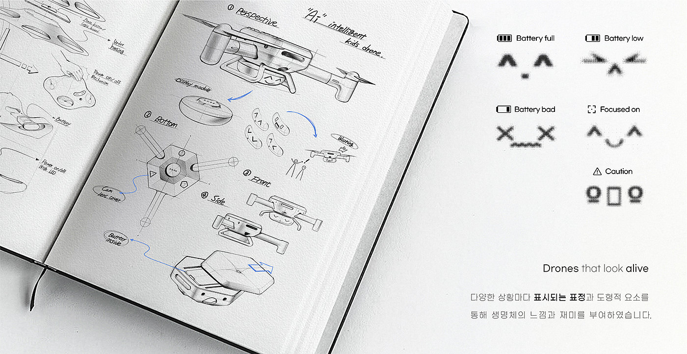 Smart keyboard，product design，UAV，children，