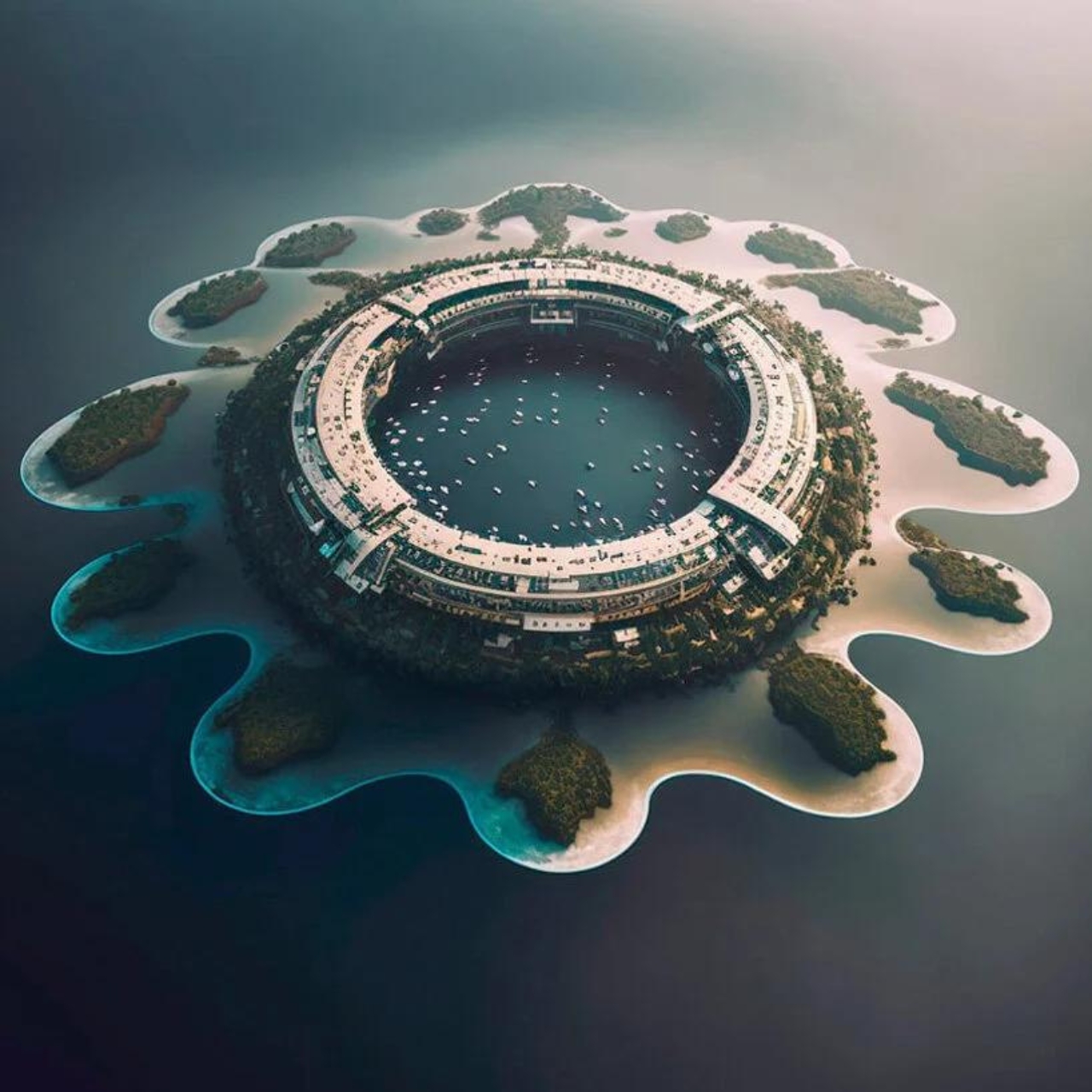 Polimeropolis，conceptual design，Architecture，originality，