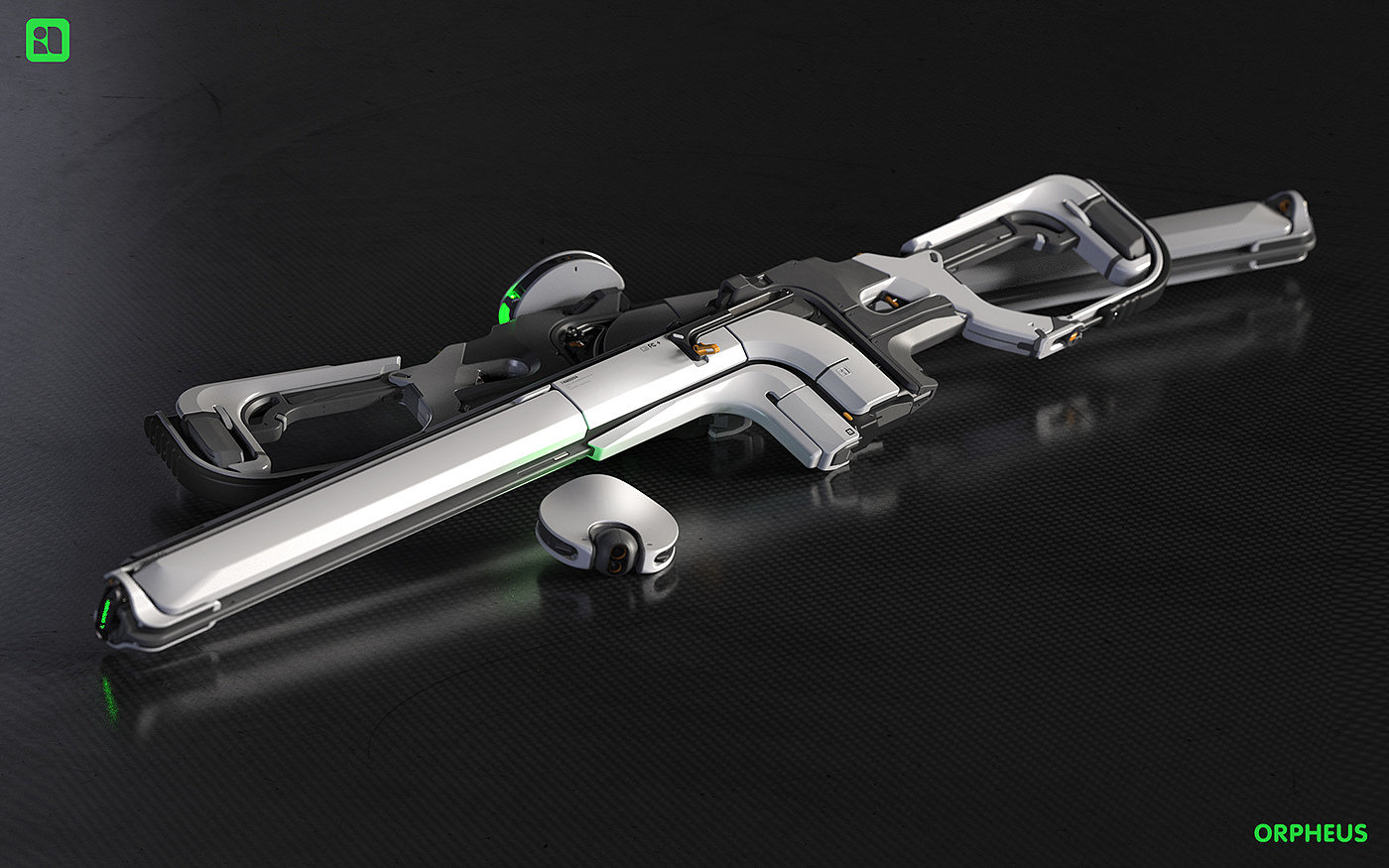 Sniper Rifle，Sniper rifle，Game design，3D model，