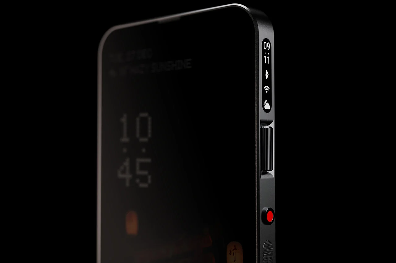 led，Transparent mobile phone，NOTHING MINI，