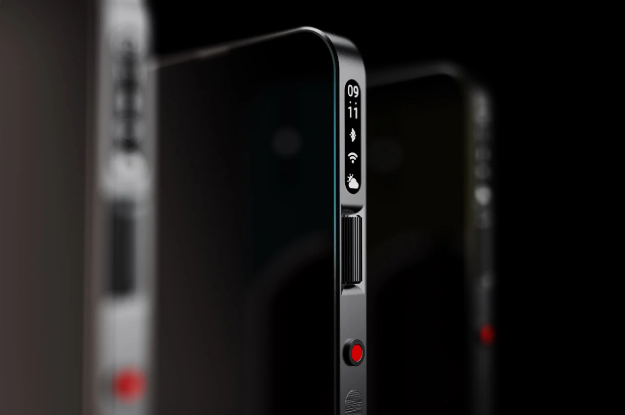 led，Transparent mobile phone，NOTHING MINI，