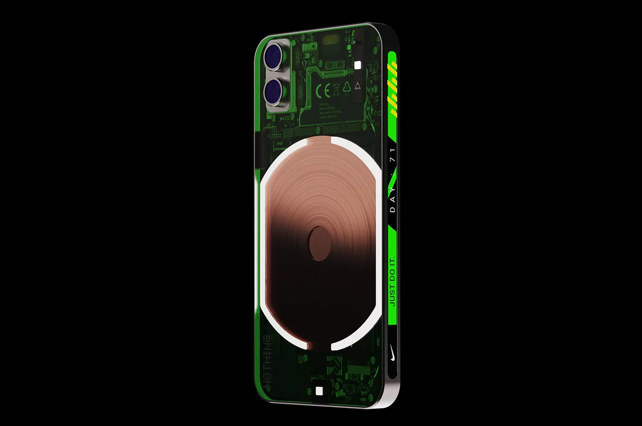 led，Transparent mobile phone，NOTHING MINI，