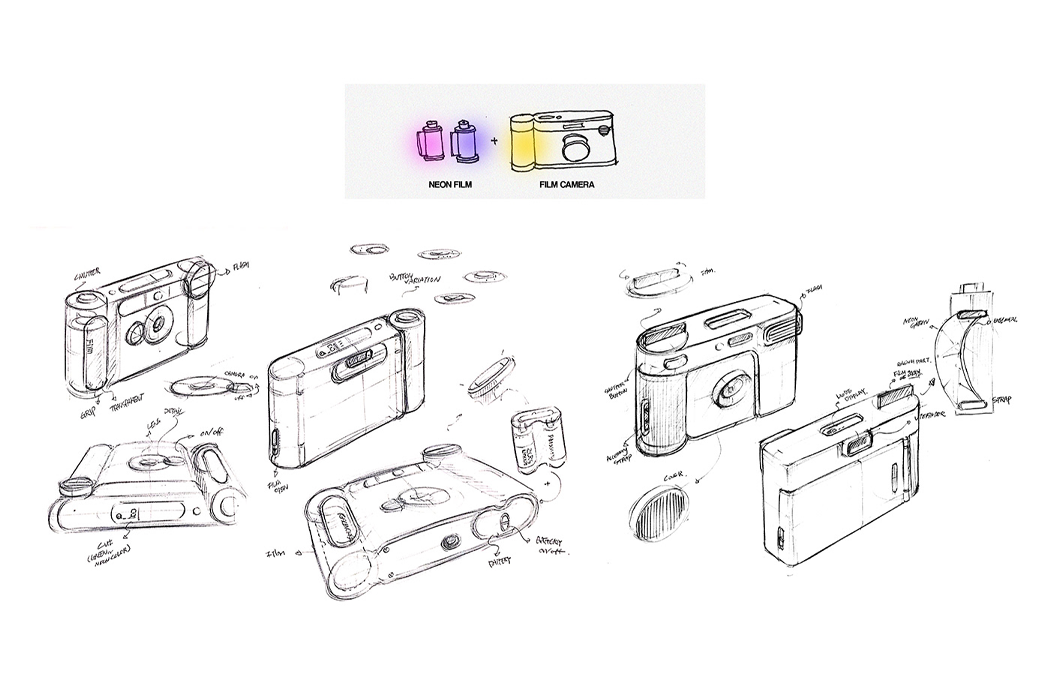 Koo Dongjae，film camera ，Balenciaga，camera，